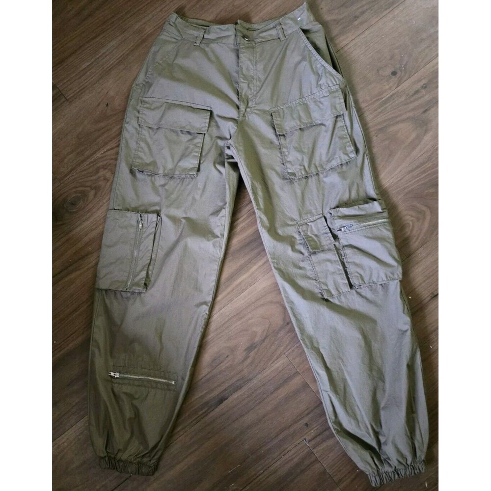 Racheal Paige Womens Jogging Pant Hiking Outdoors Workout Athletic Sz Sm Green